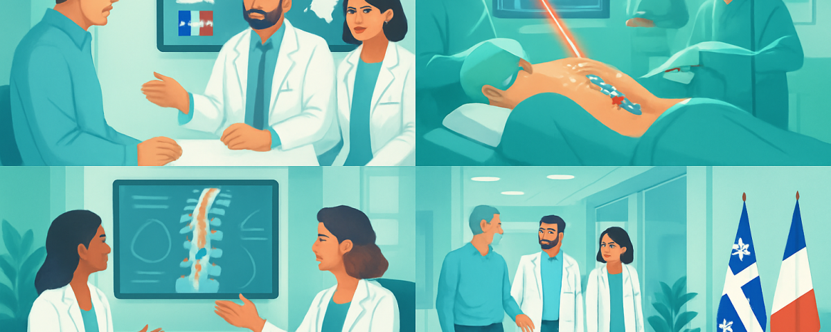 découvrez comment accéder aux techniques modernes de chirurgie du dos à montréal, ainsi qu'aux innovations motion disponibles en france pour traiter efficacement les douleurs vertébrales et améliorer votre qualité de vie.