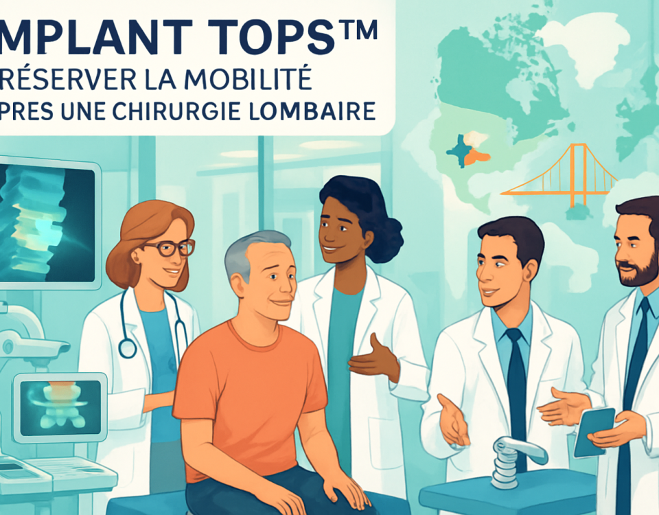 découvrez l'implant tops™ : une solution innovante pour préserver la mobilité de la colonne vertébrale après une chirurgie lombaire. informez-vous sur ses avantages et son fonctionnement.