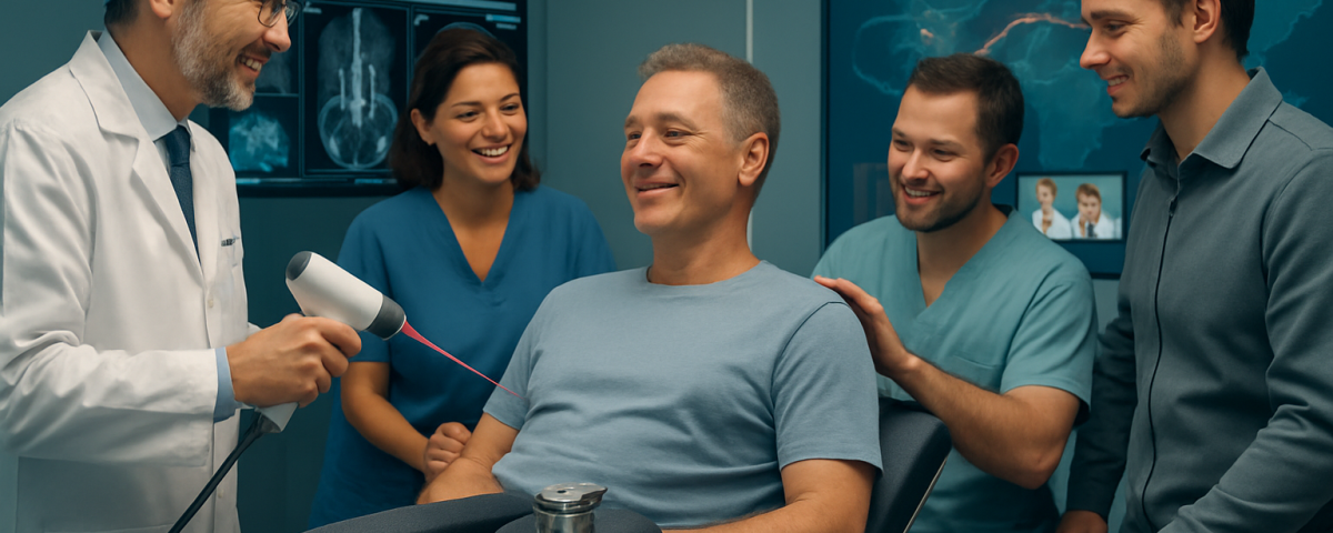 thérapie par ondes de choc : soulage les douleurs, relance la récupération et améliore la mobilité. prenez rendez-vous et retrouvez votre aisance.