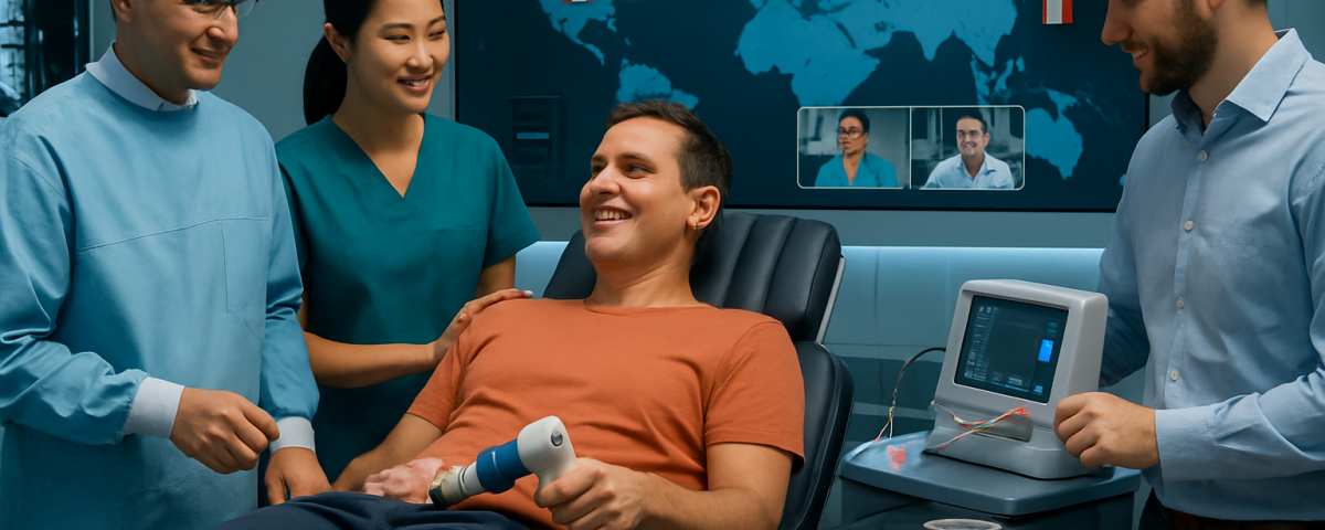 soulagez les déchirures musculaires avec la thérapie par ondes de choc: méthode non invasive qui réduit la douleur et accélère la récupération.