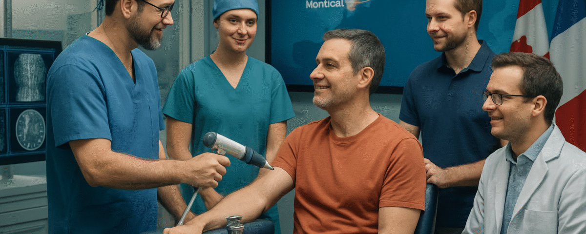 découvrez notre traitement par ondes de choc à montréal pour l'épicondylite latérale (tennis elbow). profitez d'un soulagement rapide et efficace pour retrouver votre mobilité sans douleur.