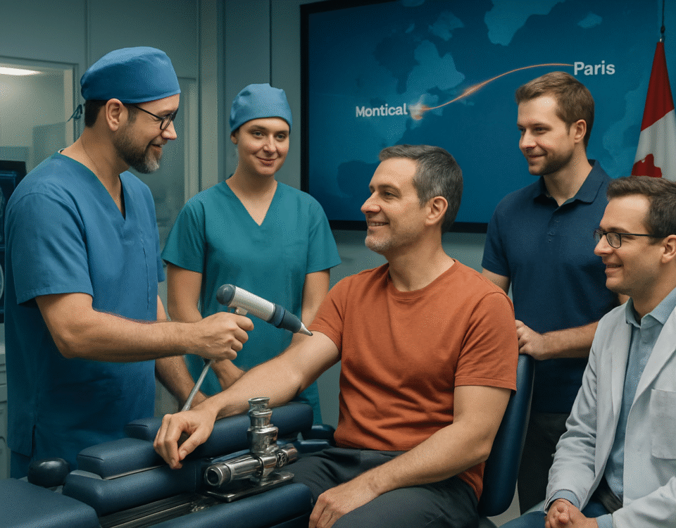 découvrez notre traitement par ondes de choc à montréal pour l'épicondylite latérale (tennis elbow). profitez d'un soulagement rapide et efficace pour retrouver votre mobilité sans douleur.