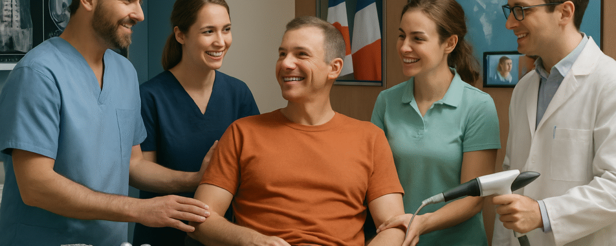 découvrez notre traitement par ondes de choc à dorval pour la tendinopathie d'achille, offrant un soulagement rapide et efficace pour retrouver votre mobilité et réduire la douleur.