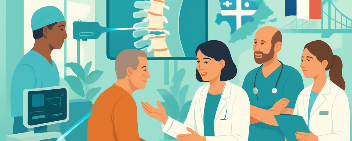 découvrez la prothèse discale à lévis, une solution innovante pour la restauration complète de la fonction vertébrale et le soulagement durable des douleurs.