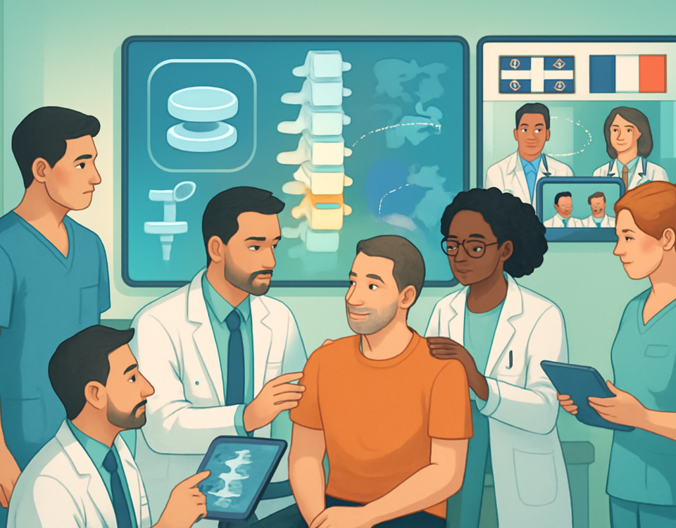 découvrez la prothèse discale lombaire, une alternative fiable et innovante à la fusion rigide pour soulager les douleurs lombaires tout en préservant la mobilité de la colonne vertébrale.