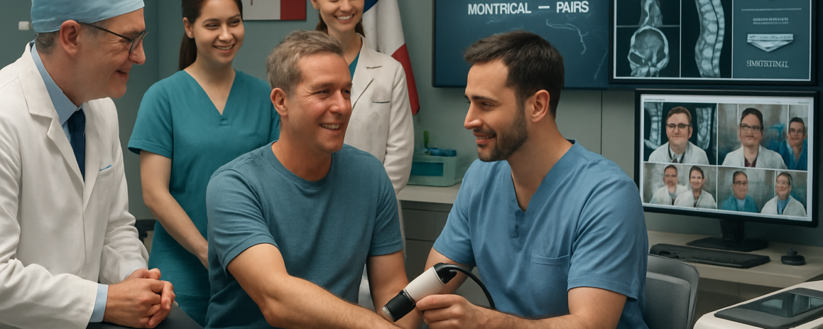 découvrez notre traitement par ondes de choc à boucherville pour soulager rapidement et efficacement l’épicondylite latérale (tennis elbow). retrouver mobilité et confort sans chirurgie.
