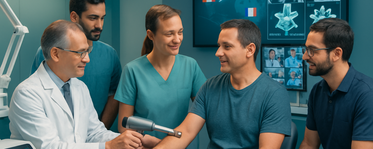 découvrez notre traitement par ondes de choc à mascouche pour l'épicondylite latérale (tennis elbow). profitez d'un soulagement rapide et efficace pour retrouver votre mobilité.