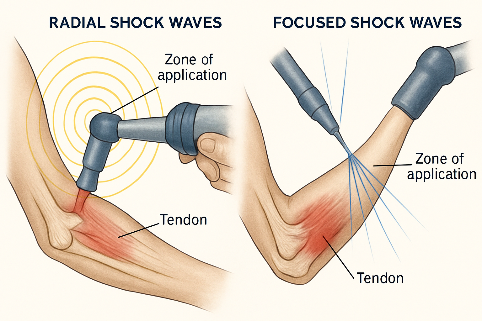 découvrez notre traitement par ondes de choc à mirabel pour soulager rapidement et efficacement l'épicondylite latérale (tennis elbow). retrouvrez mobilité et confort sans douleur.