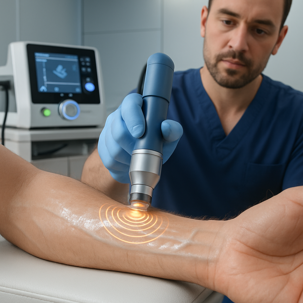 découvrez notre traitement par ondes de choc à longueuil pour l'épitrochléite (golfer's elbow), offrant un soulagement rapide et efficace pour retrouver confort et mobilité.