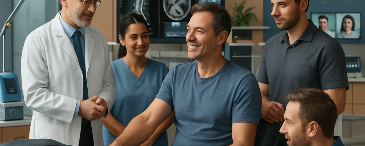 découvrez le traitement par ondes de choc pour épitrochléite à terrebonne, une solution rapide et efficace pour soulager la douleur du golfer's elbow et retrouver votre mobilité.