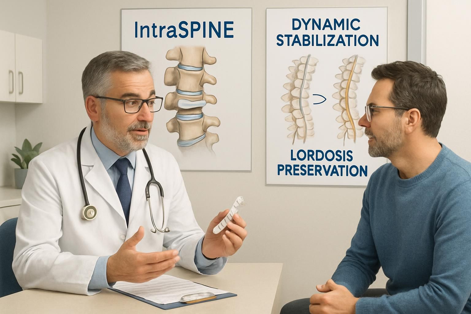 découvrez intraspine® à sherbrooke, une solution de stabilisation dynamique innovante pour le traitement des douleurs lombaires, alliant technologie avancée et confort optimal.