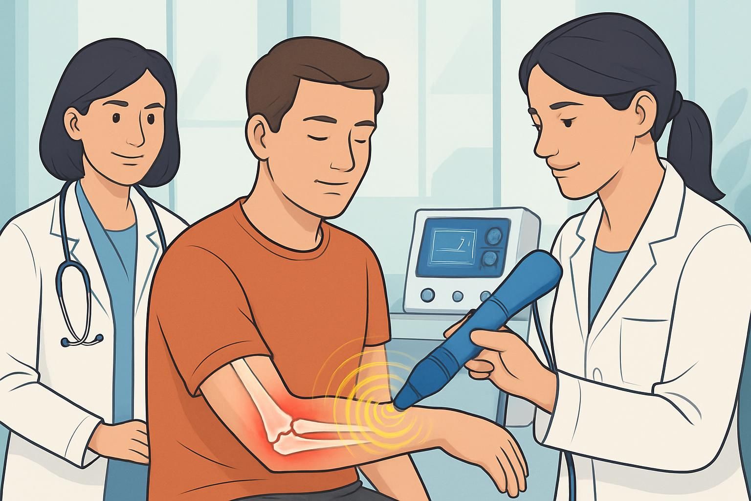 découvrez comment les ondes de choc révolutionnent le traitement du tennis elbow et favorisent une guérison rapide et efficace.