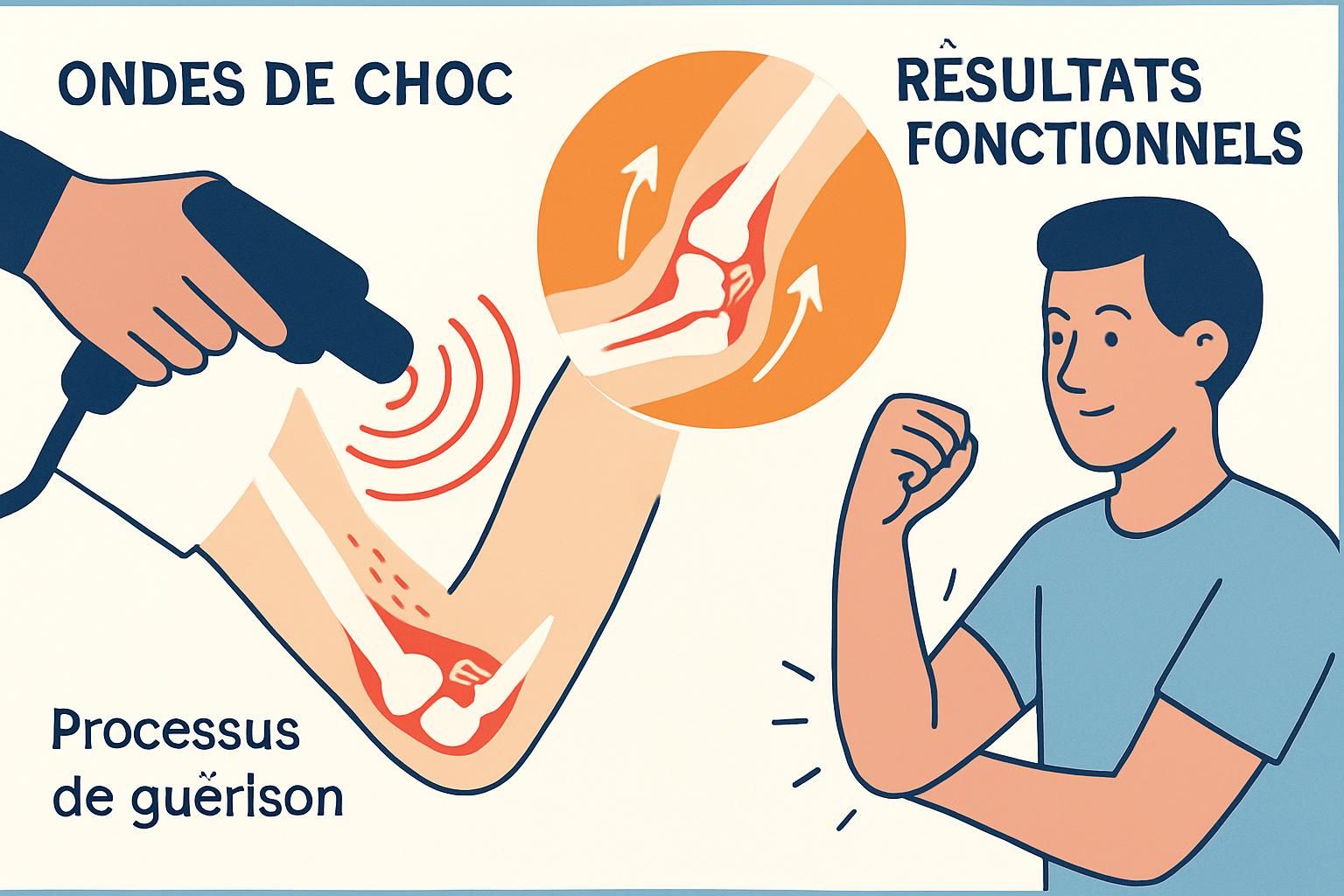 découvrez comment les ondes de choc révolutionnent le traitement du tennis elbow pour une guérison rapide et efficace.