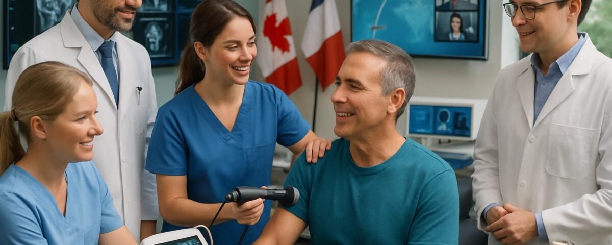 découvrez le traitement par ondes de choc pour la bursite de l'épaule à blainville, une solution rapide et efficace pour soulager votre douleur et retrouver votre mobilité.
