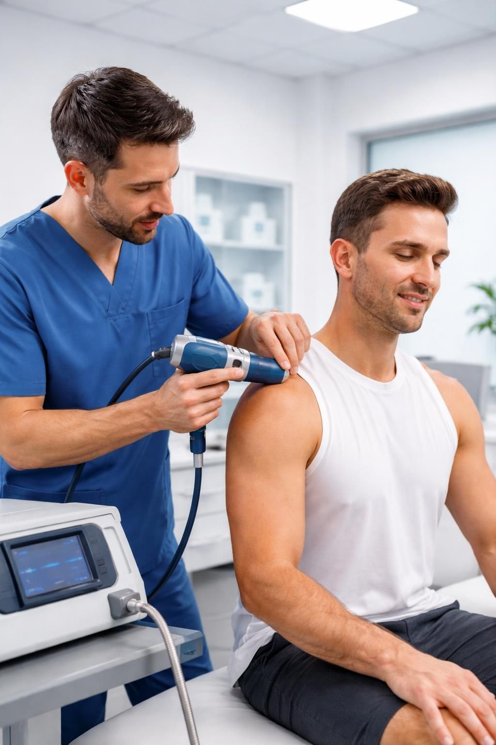 découvrez notre traitement par ondes de choc à châteauguay pour la bursite de l'épaule, offrant un soulagement rapide et efficace pour retrouver votre mobilité et réduire la douleur.