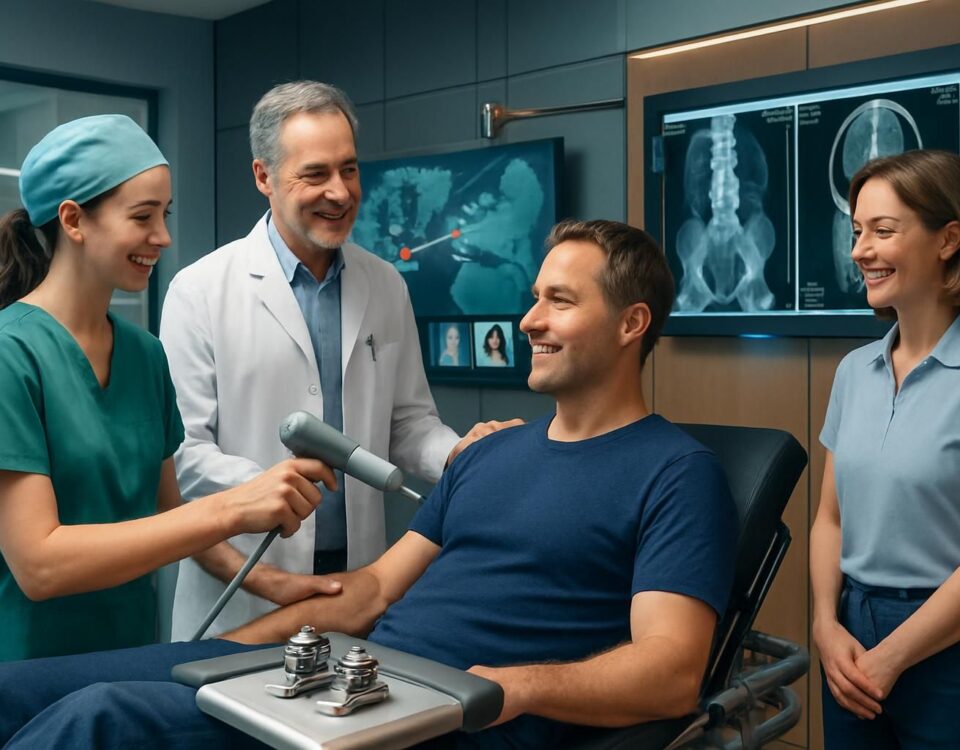 découvrez un traitement innovant par ondes de choc pour la bursite de l'épaule à dorval, offrant un soulagement rapide et efficace pour retrouver mobilité et confort.