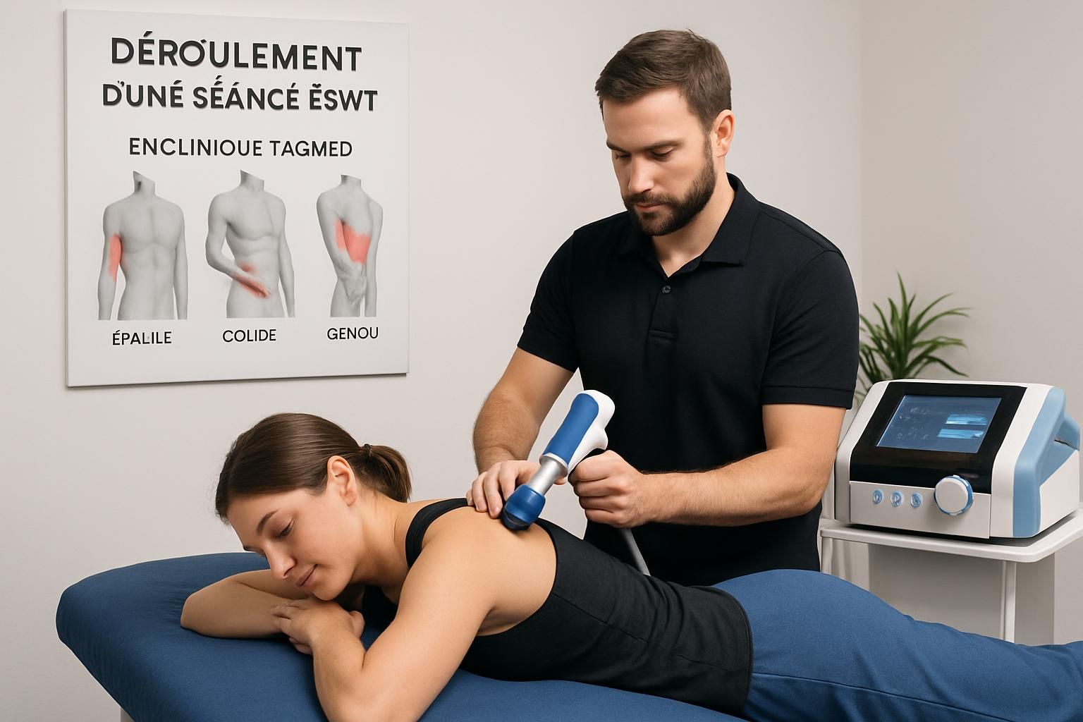 découvrez le traitement par ondes de choc pour la bursite de l'épaule à la prairie, une solution rapide et efficace pour un soulagement durable de la douleur et une récupération optimale.