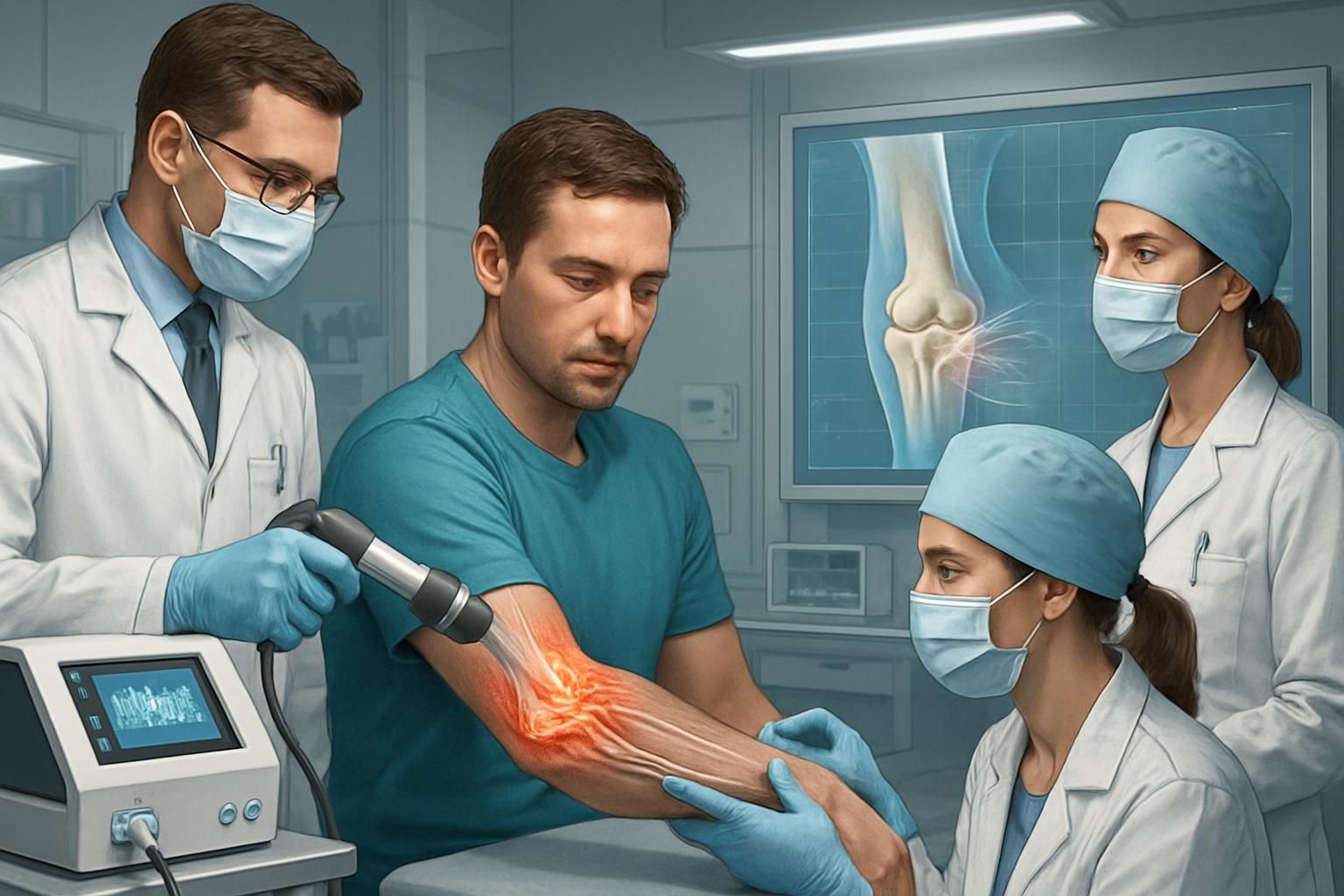 découvrez un traitement par ondes de choc efficace pour l’épicondylite latérale (tennis elbow) à châteauguay, offrant un soulagement rapide de la douleur et une récupération optimale.
