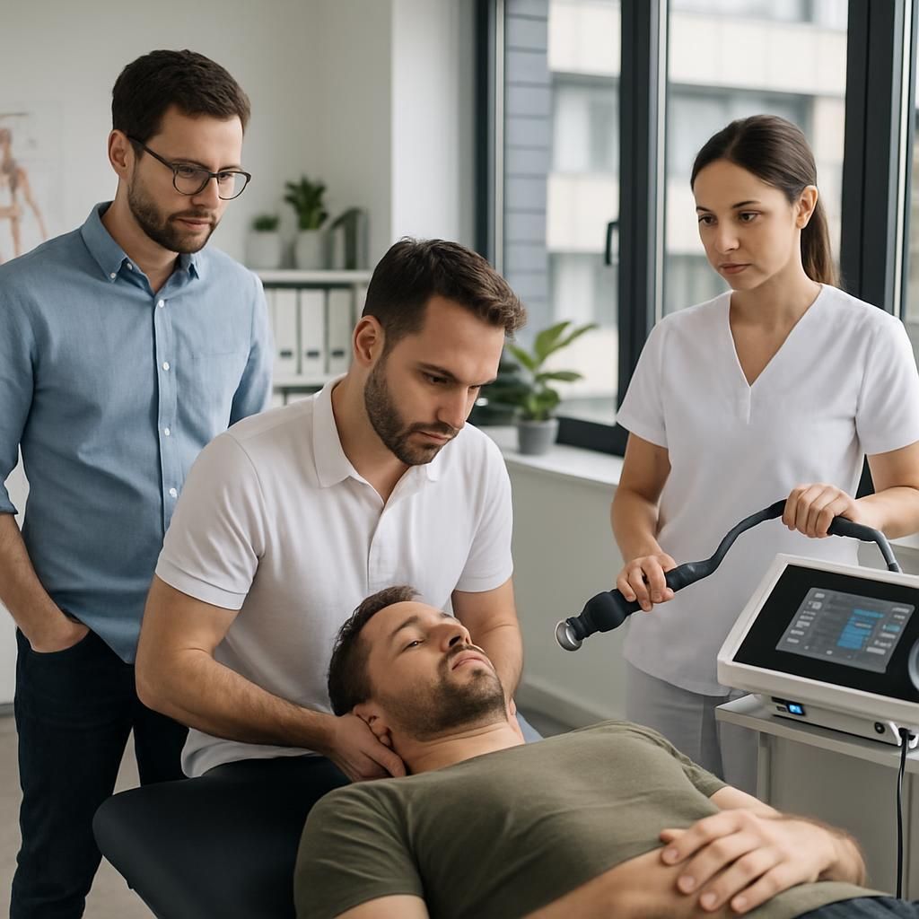 découvrez notre traitement par ondes de choc à laval pour l'épicondylite latérale (tennis elbow), offrant un soulagement rapide et efficace pour vos douleurs au coude.