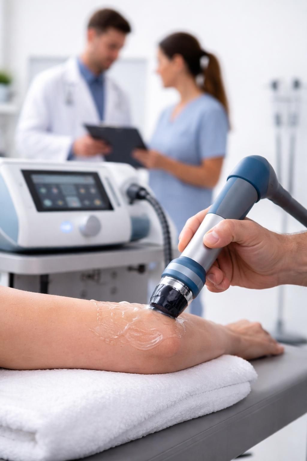 Traitement par ondes de choc pour épicondylite latérale (tennis elbow ...