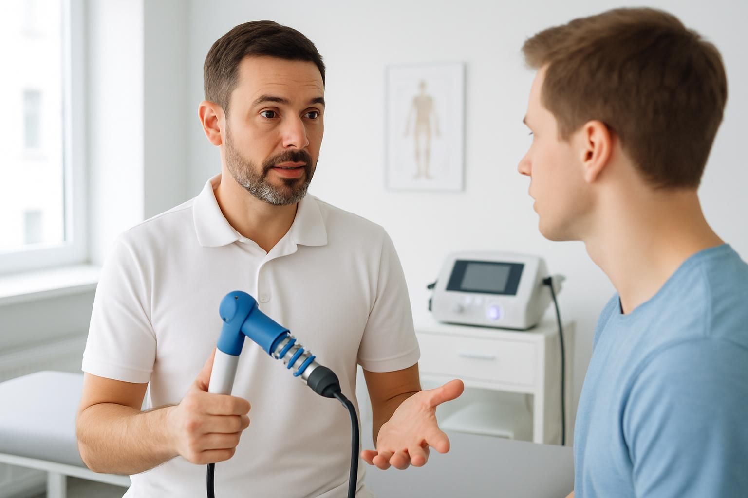 découvrez le traitement par ondes de choc pour l'épitrochléite (golfer's elbow) à lachenaie, offrant un soulagement rapide et efficace pour retrouver votre confort et mobilité.