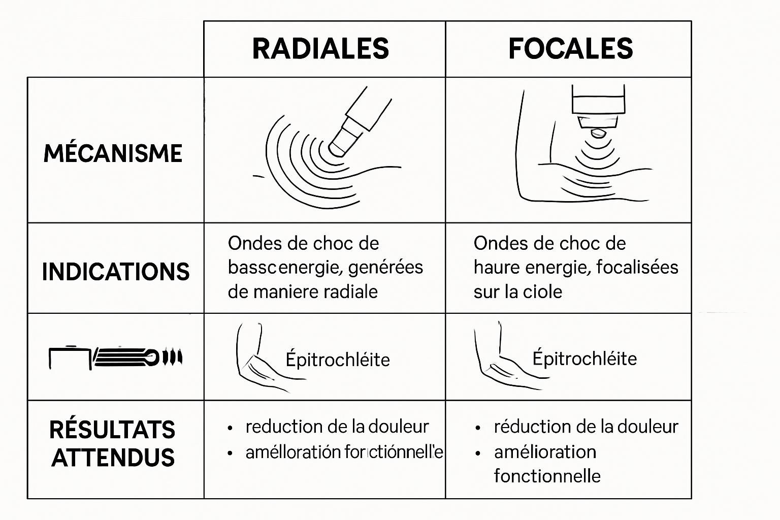découvrez le traitement par ondes de choc pour l'épitrochléite (golfer's elbow) à mirabel, offrant un soulagement rapide et efficace pour retrouver votre confort et mobilité.