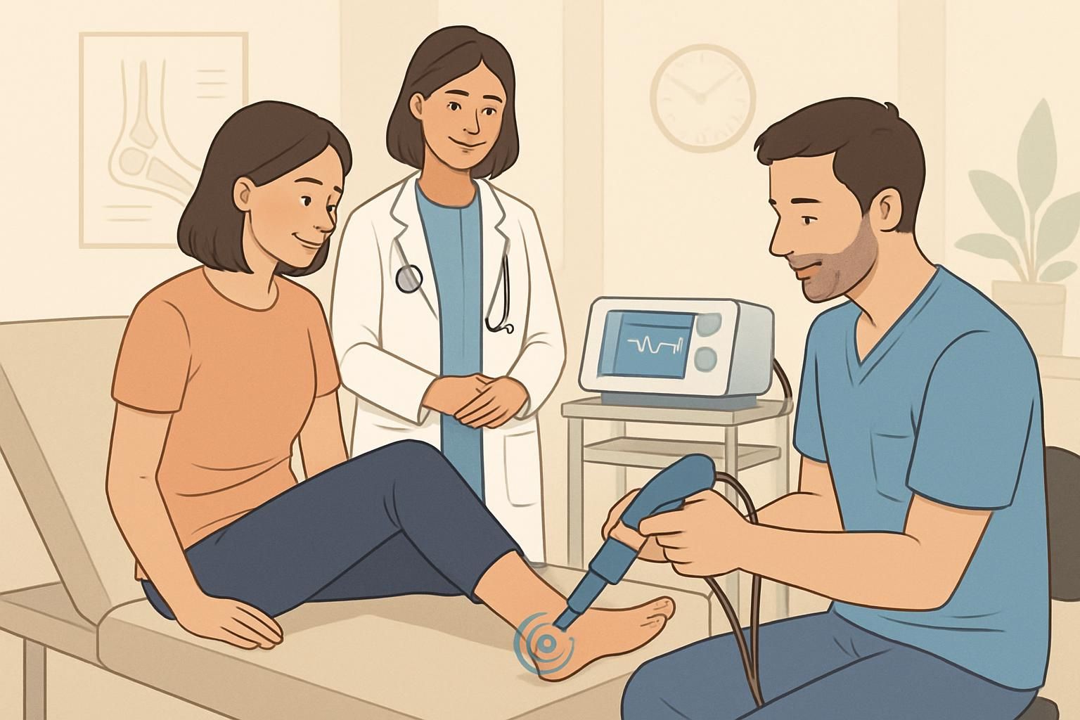 découvrez le traitement par ondes de choc pour fasciite plantaire à boucherville, offrant un soulagement rapide et efficace de la douleur pour retrouver votre mobilité.