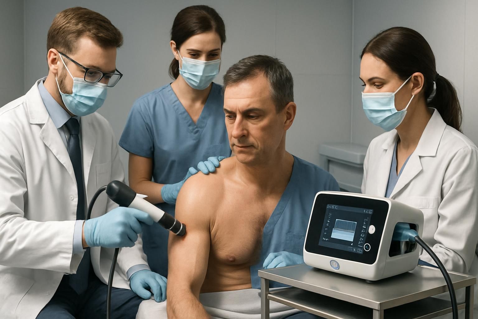 découvrez le traitement par ondes de choc pour la tendinite de l'épaule à dorval, offrant un soulagement rapide et efficace pour retrouver mobilité et réduire la douleur.