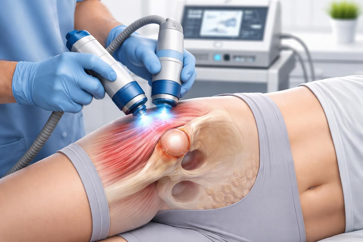 découvrez notre traitement par ondes de choc à beaconsfield pour une bursite trochantérienne. soulagement rapide et efficace grâce à une thérapie innovante et non invasive.