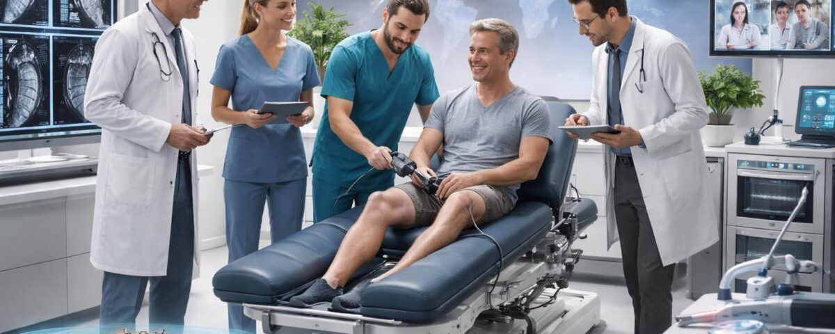 découvrez le traitement par ondes de choc à beaconsfield pour soulager rapidement et efficacement la douleur chronique au genou. solution non invasive pour retrouver mobilité et confort.