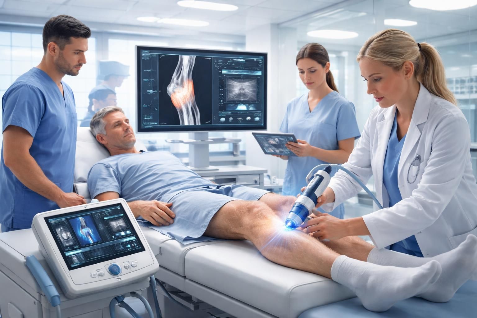 découvrez le traitement par ondes de choc à blainville pour soulager rapidement et efficacement la douleur chronique au genou. une solution non invasive pour retrouver mobilité et confort.