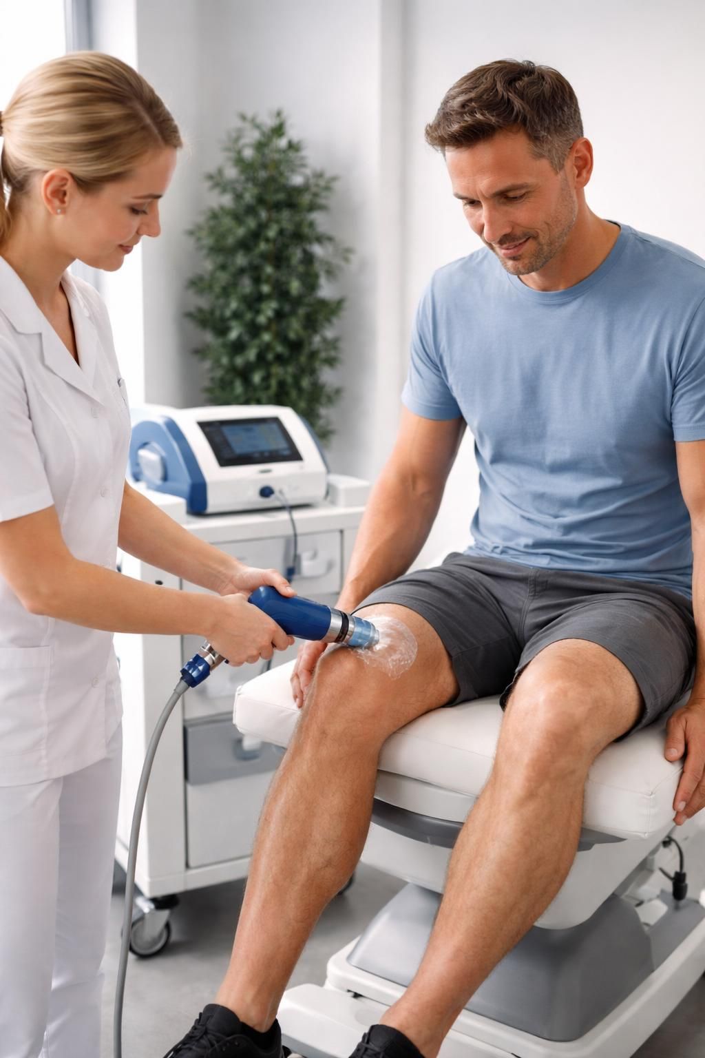 découvrez le traitement par ondes de choc à blainville pour soulager rapidement et efficacement la douleur chronique au genou. prenez rendez-vous dès aujourd'hui pour retrouver votre mobilité et votre confort.