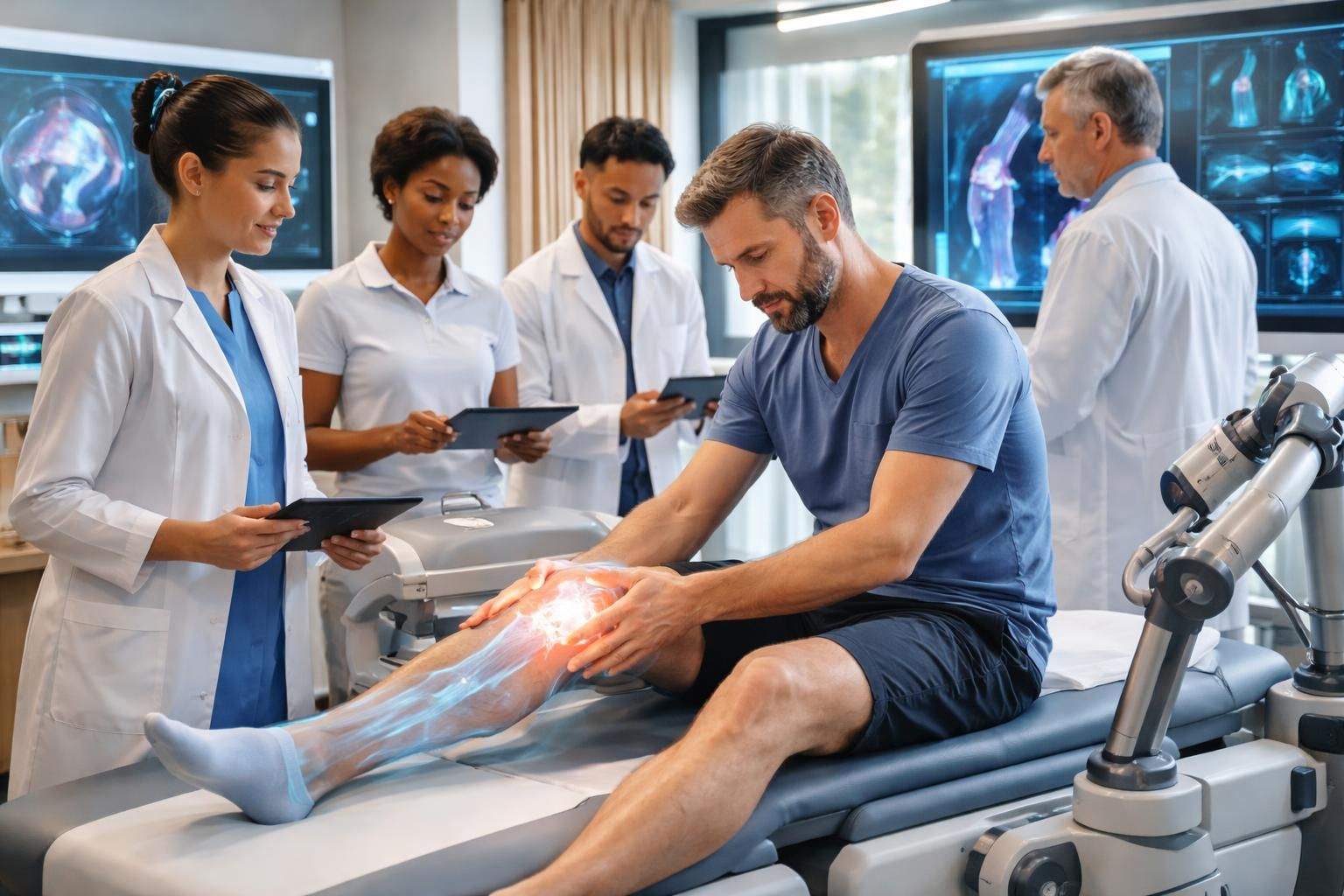 découvrez le traitement par ondes de choc à dorval pour soulager rapidement et efficacement la douleur chronique au genou. une solution non invasive pour retrouver mobilité et confort.