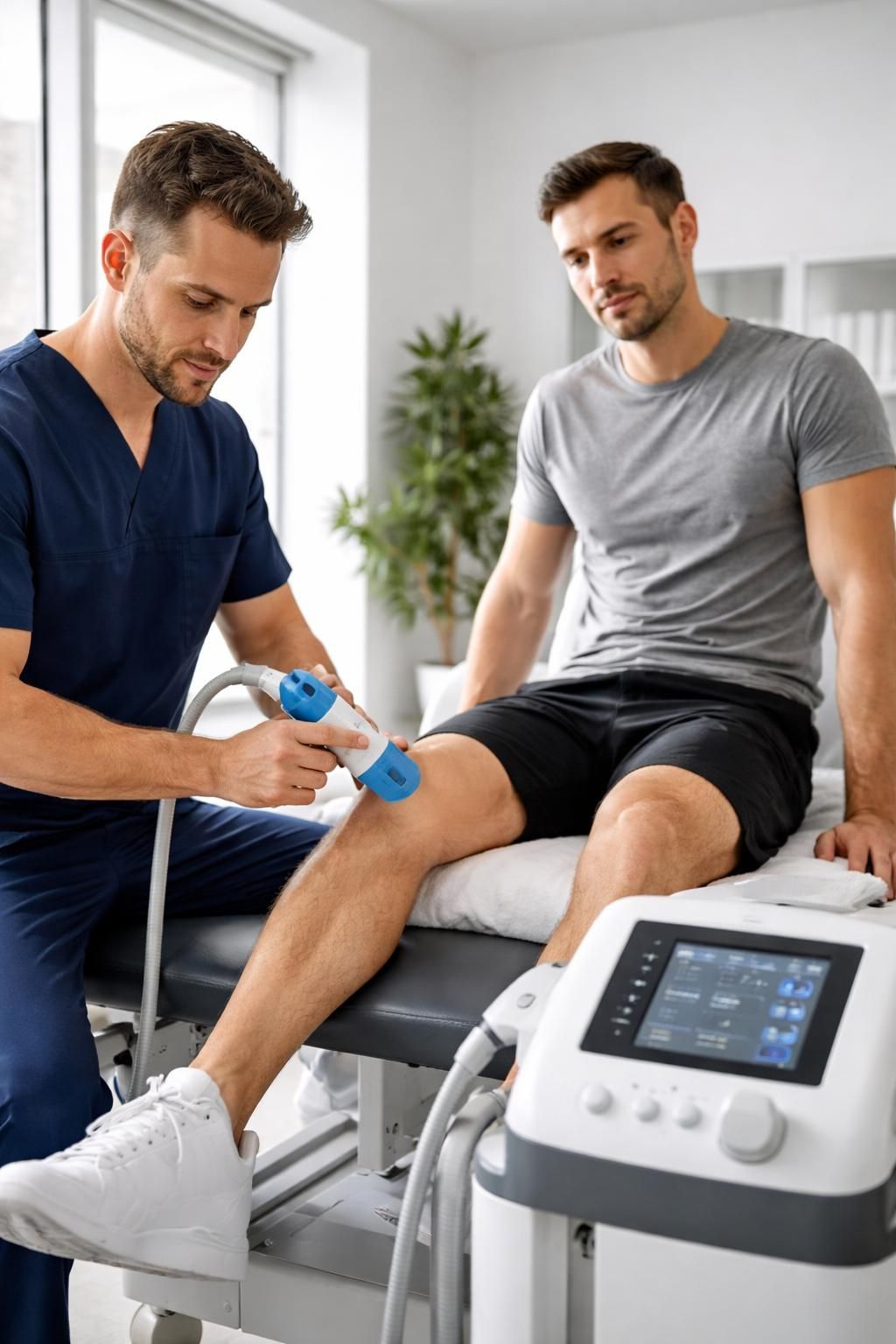 découvrez notre traitement par ondes de choc à montréal pour soulager rapidement et efficacement la douleur chronique au genou. améliorez votre qualité de vie dès aujourd'hui.