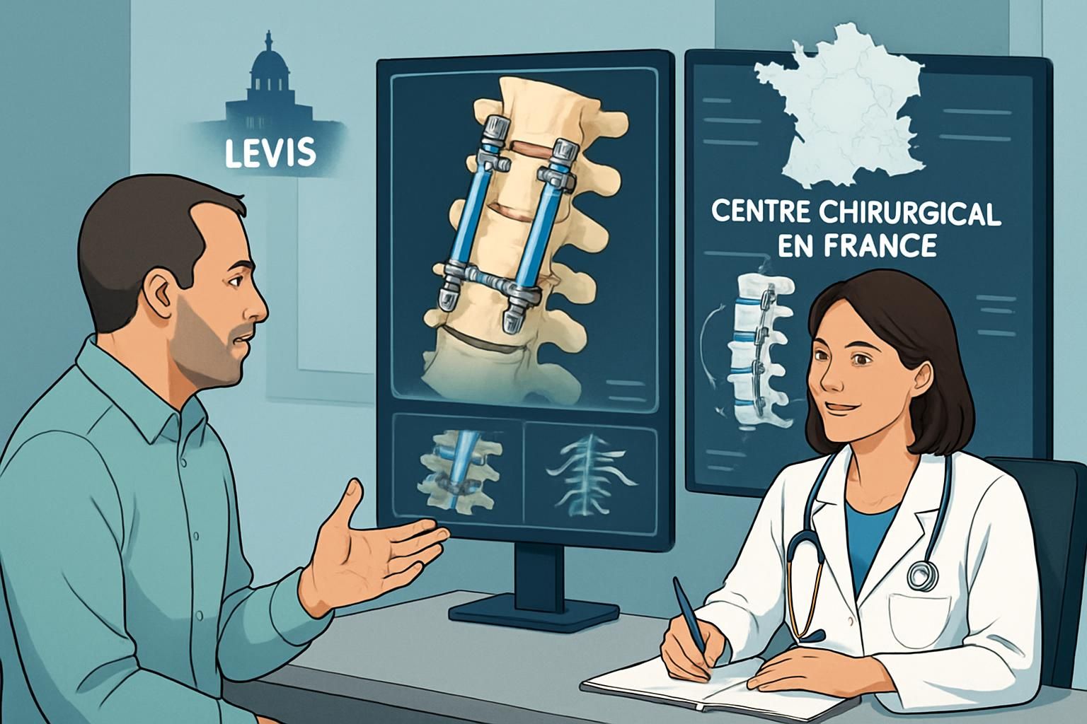 découvrez la chirurgie motion à lévis, une technique innovante pour traiter les problèmes de la colonne vertébrale avec précision et efficacité, favorisant une meilleure mobilité et récupération.