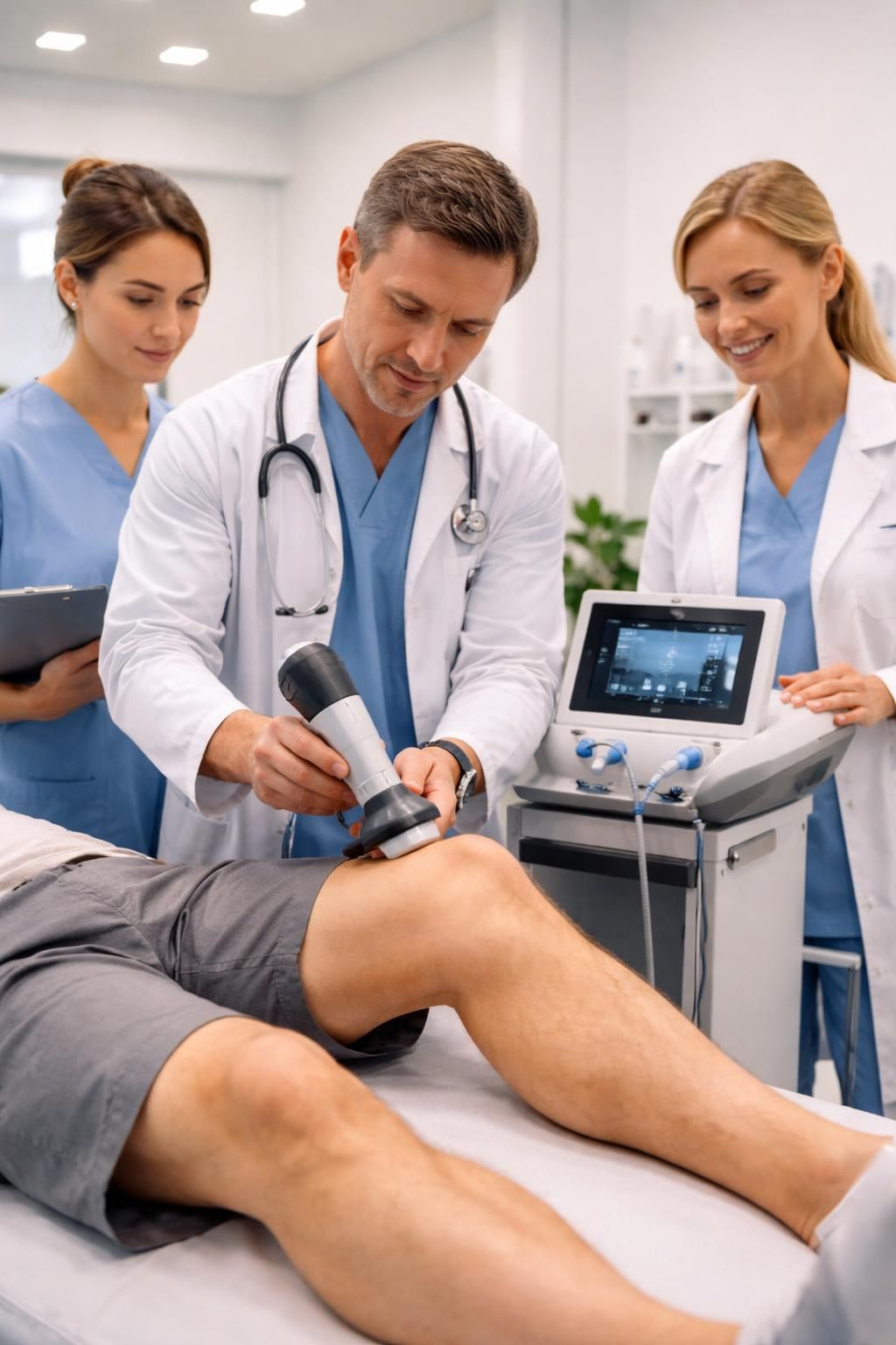 découvrez le traitement par ondes de choc pour la tendinite du genou à boucherville, offrant un soulagement rapide et efficace pour une récupération optimale.