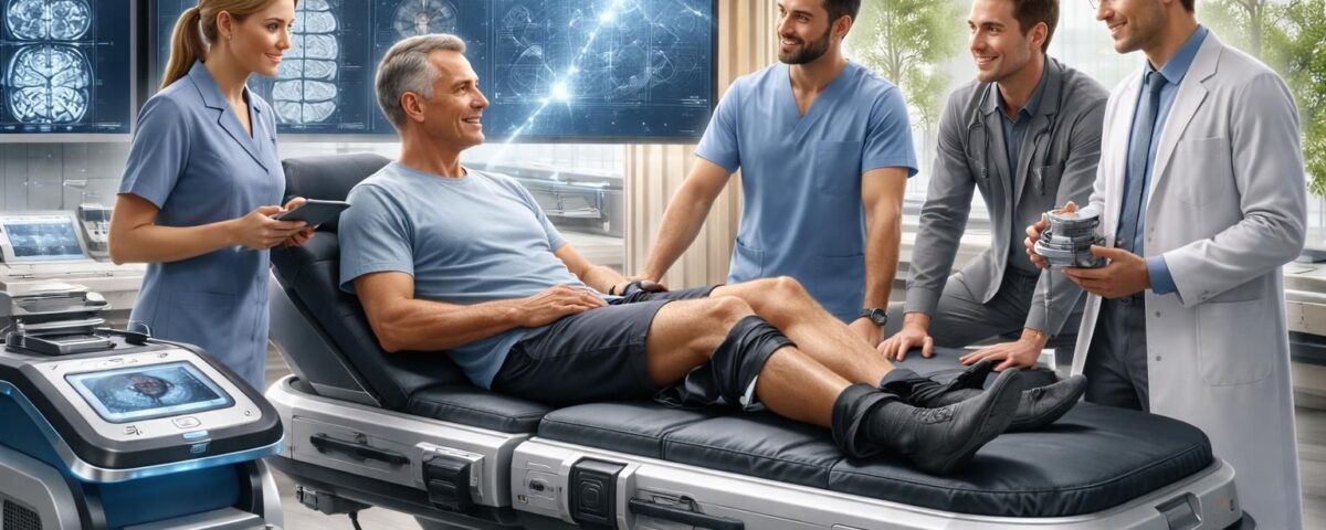 découvrez un traitement par ondes de choc à châteauguay pour soulager rapidement et efficacement la tendinite du genou. retrouvez mobilité et confort dès maintenant.