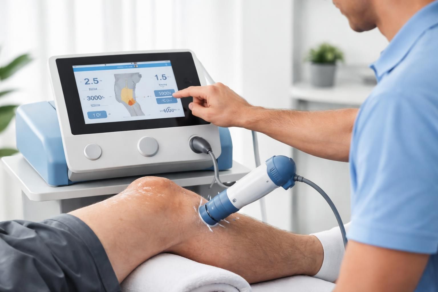 découvrez notre traitement par ondes de choc à lachenaie pour la tendinite du genou, offrant un soulagement rapide et efficace afin de retrouver mobilité et confort.