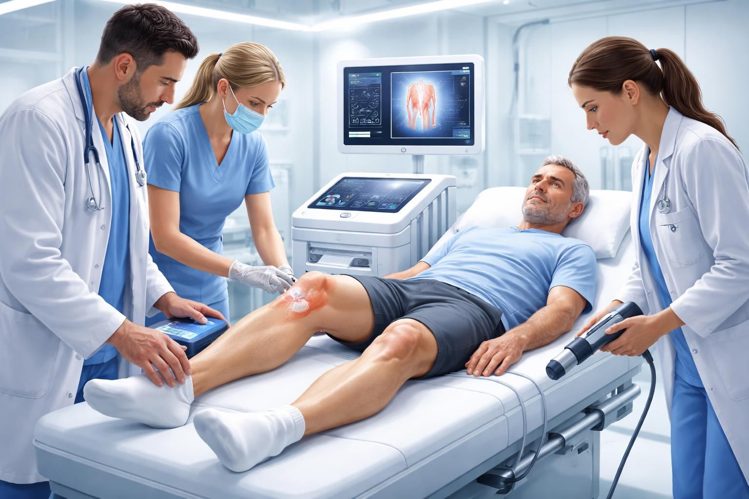 découvrez le traitement par ondes de choc pour la tendinite du genou à saint-constant, une solution rapide et efficace pour soulager la douleur et retrouver votre mobilité.