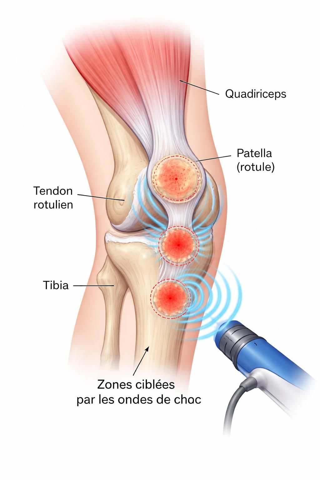 découvrez le traitement par ondes de choc à saint-jérôme pour soulager rapidement et efficacement la tendinite rotulienne. une solution non invasive pour retrouver votre confort articulaire.