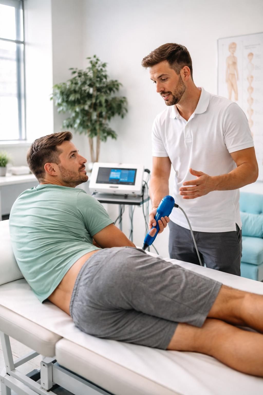 découvrez notre traitement par ondes de choc pour la tendinite rotulienne à terrebonne, offrant un soulagement rapide et efficace pour retrouver votre mobilité et réduire la douleur.