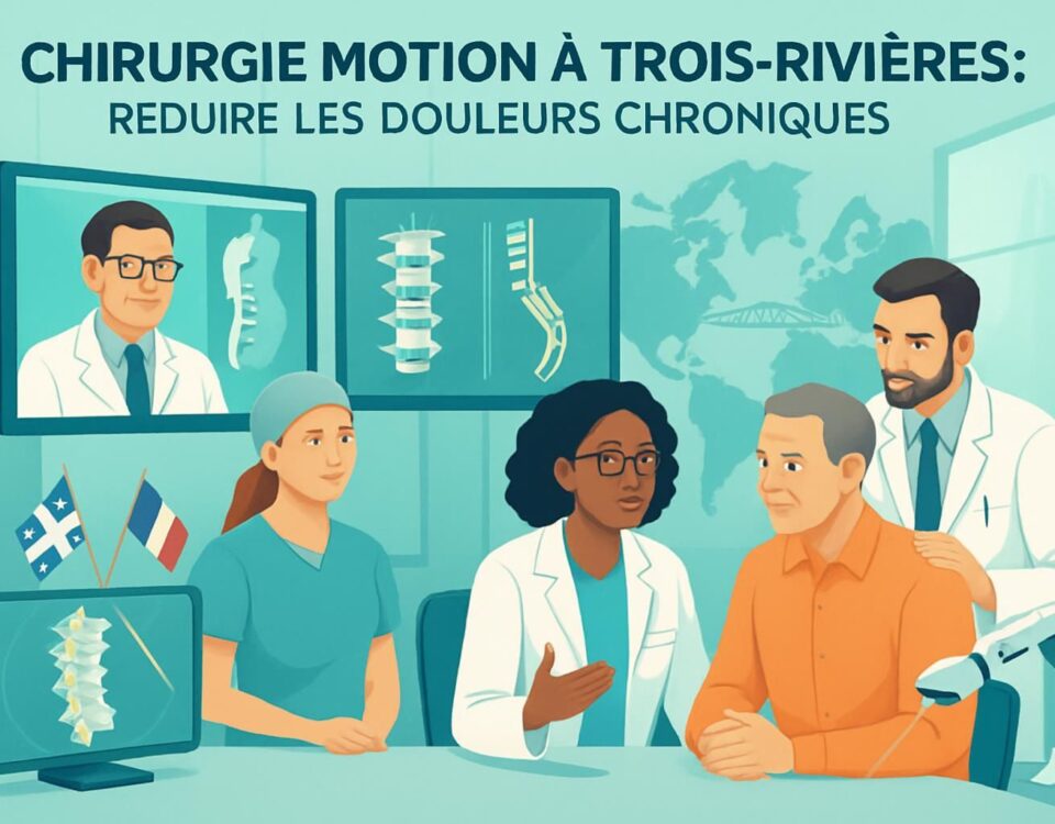 découvrez la chirurgie motion à trois-rivières, une solution innovante pour réduire efficacement les douleurs chroniques et améliorer votre qualité de vie.