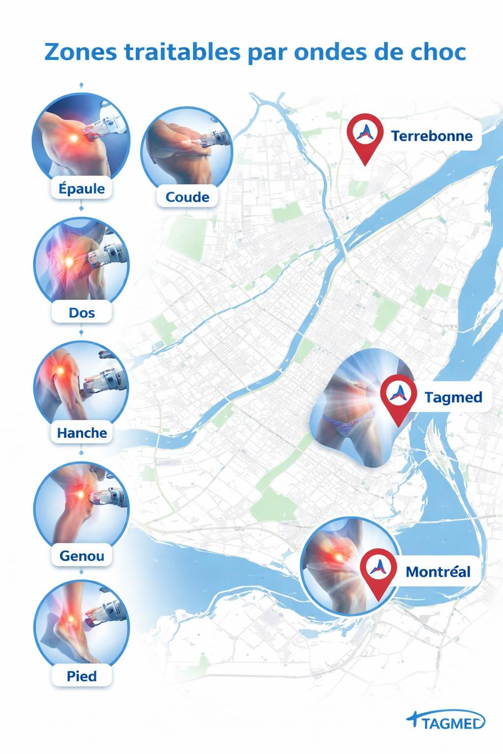 découvrez le traitement par ondes de choc pour la tendinite du moyen fessier à brossard, offrant un soulagement rapide et efficace pour retrouver votre mobilité et réduire la douleur.