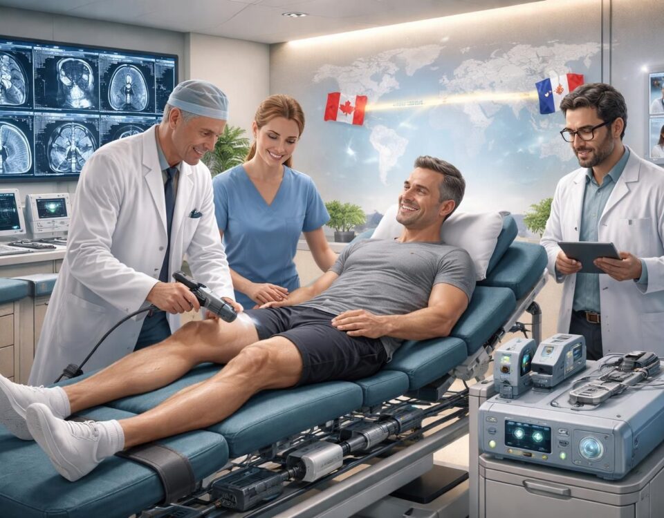 découvrez le traitement par ondes de choc pour la tendinite rotulienne à pointe-claire, offrant un soulagement rapide et efficace pour une récupération optimale.