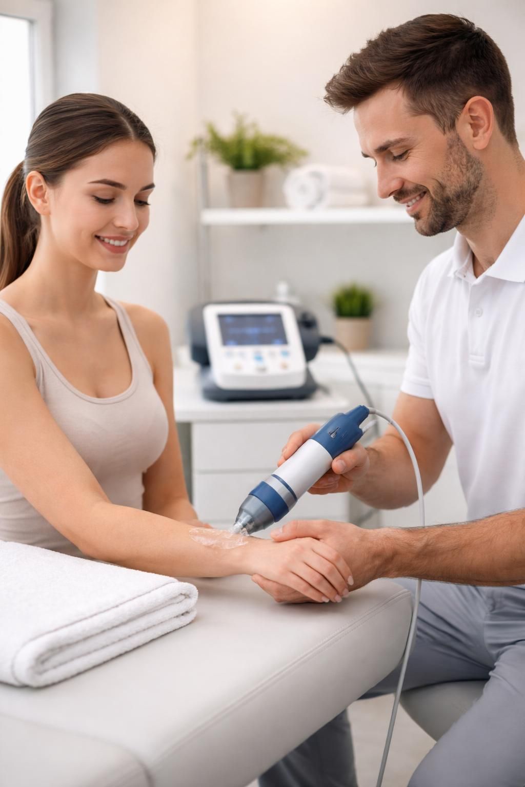 découvrez notre traitement par ondes de choc à brossard pour soulager rapidement et efficacement la douleur au poignet. solution non invasive pour retrouvez votre mobilité.