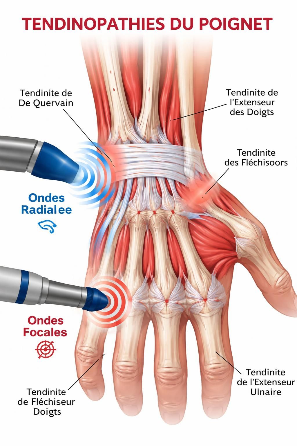 découvrez le traitement par ondes de choc à terrebonne pour soulager rapidement et efficacement la douleur au poignet. une solution non invasive pour retrouver votre mobilité.