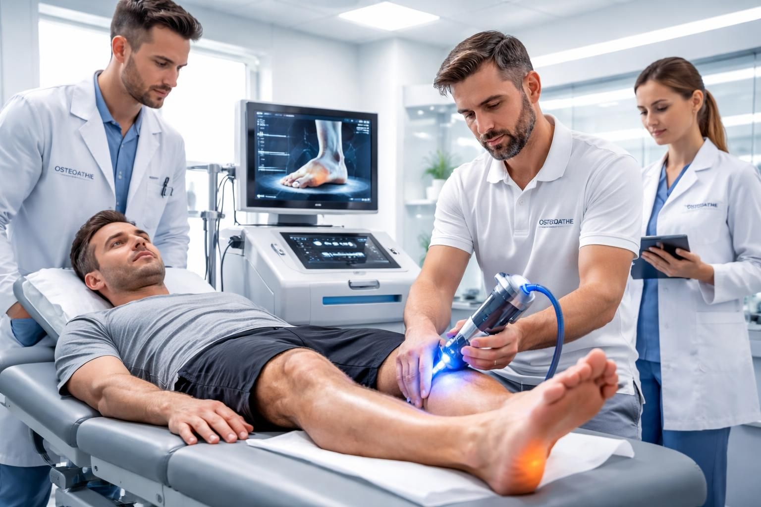 découvrez notre traitement par ondes de choc à beaconsfield pour soulager rapidement et efficacement la douleur au talon. solution sûre et non invasive pour retrouver votre mobilité.