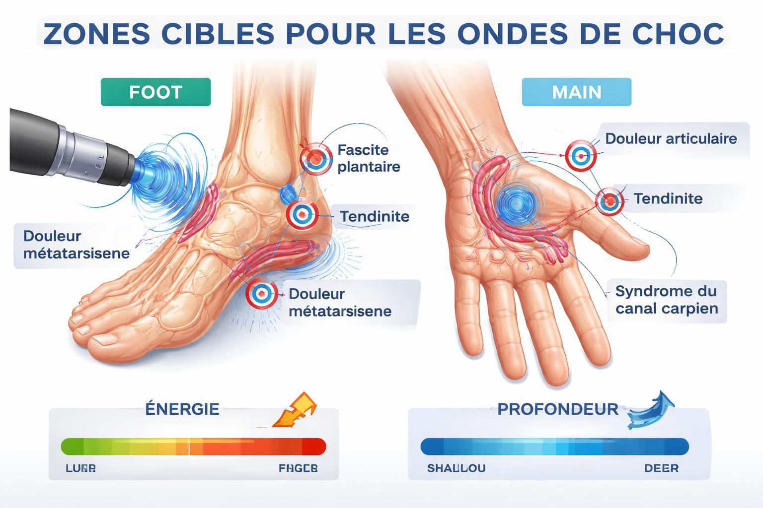 découvrez le traitement par ondes de choc à beaconsfield, une solution rapide et efficace pour soulager la douleur au talon et retrouver votre mobilité.