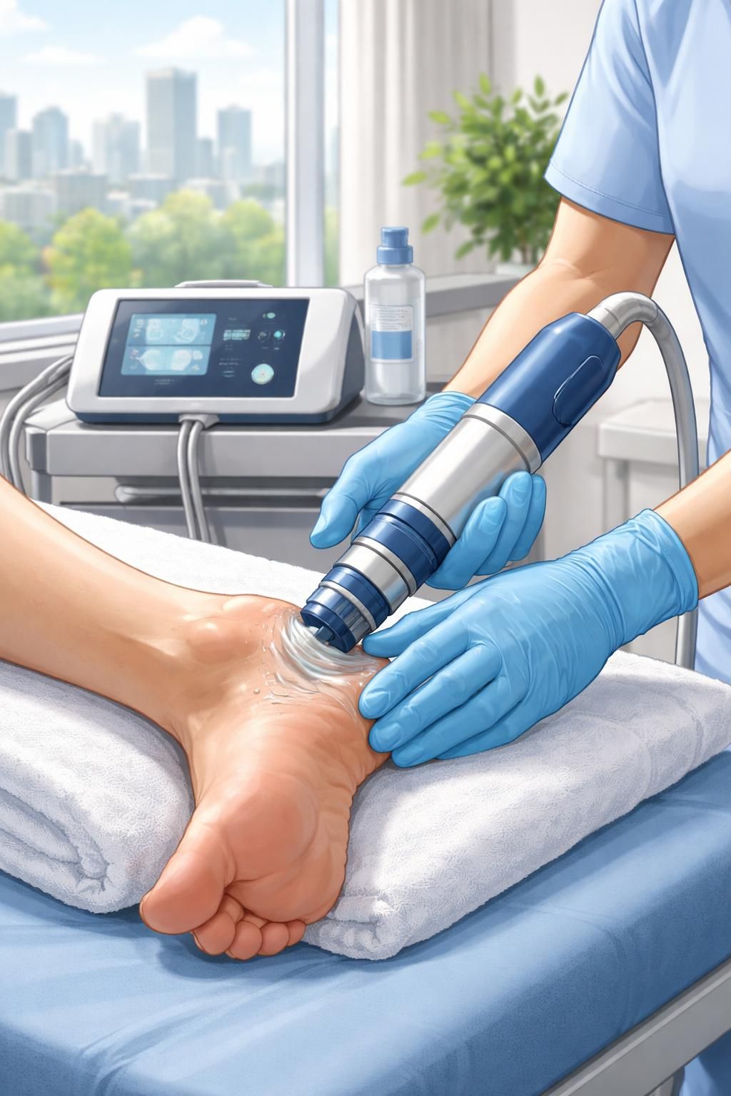 découvrez notre traitement par ondes de choc à mascouche pour soulager rapidement et efficacement la douleur au talon. solution non invasive pour un confort retrouvé.