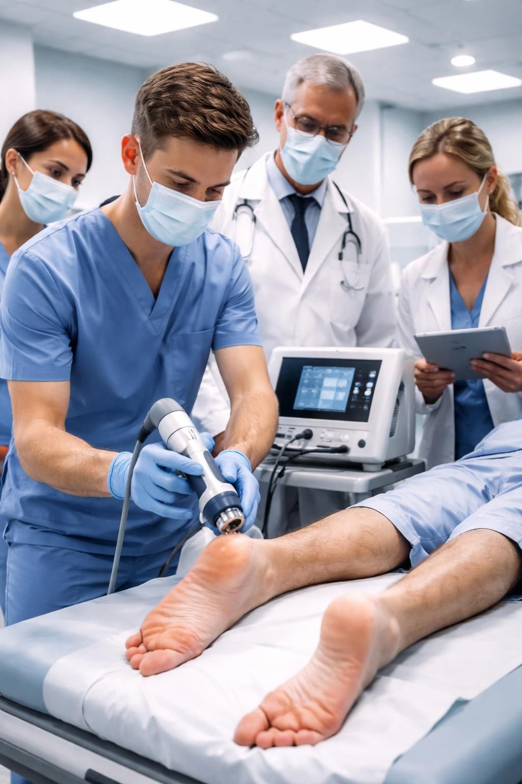 découvrez notre traitement innovant par ondes de choc à pointe-claire pour soulager rapidement et efficacement la douleur au talon. solutions non invasives, résultats durables.